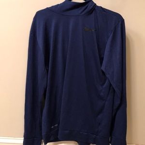 Nike men’s Dri-fit lightweight hoodie- dark blue